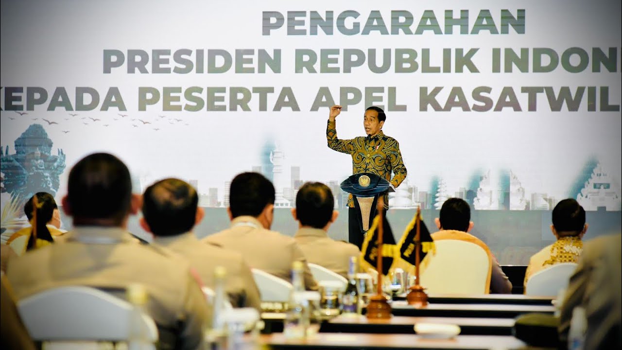 Pengarahan Presiden RI Kepada Kepala Kesatuan Wilayah Tahun 2021, Kab Badung, 3 Desember 2021
