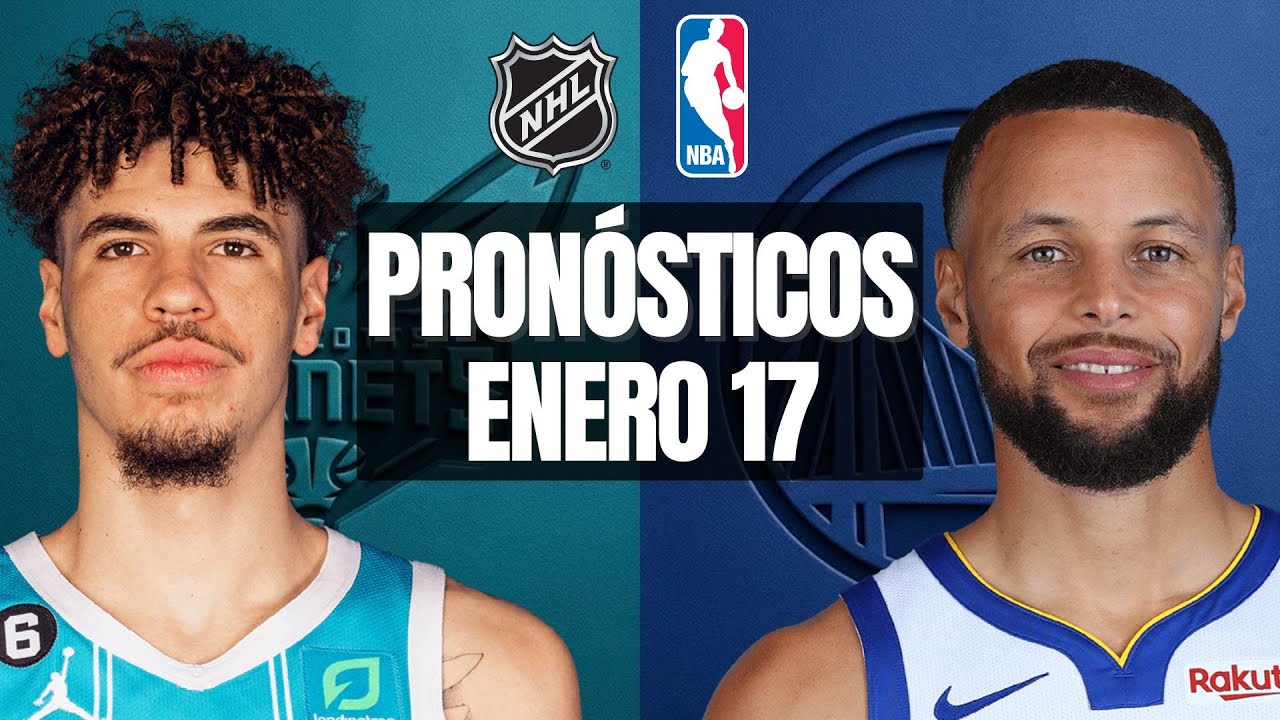 🔥PRON&Oacute;STICOS DE LA NBA Y LA NHL PARA HOY 17 DE ENERO🔥