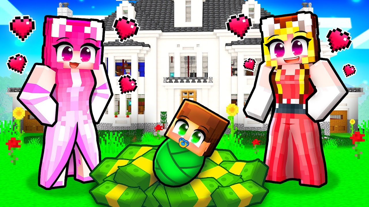 Sunt *SARAC* si ma Adopta o FAMILIE BOGATA pe Minecraft...