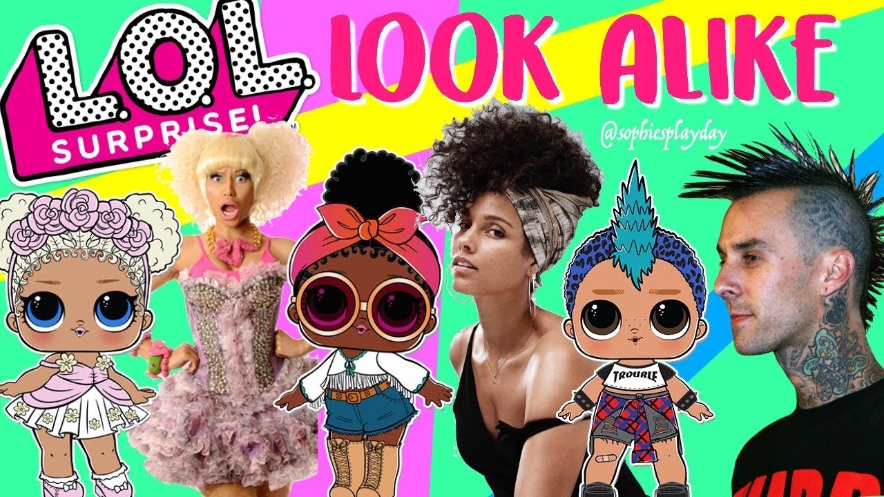 LOL Surprise Confetti Pop Series 3 Complete set, Wave 1 and Wave 2 LOL Surprise Look Alike