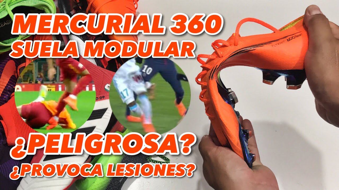 LA SUELA MODULAR DE LOS MERCURIAL 360 ¿PROVOCA LESIONES? ¿PELIGROSA?