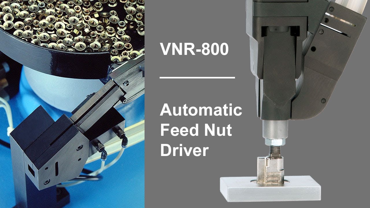 Automatic Nut Driver ~ Handheld Nut Runner & Feeder from Visumatic