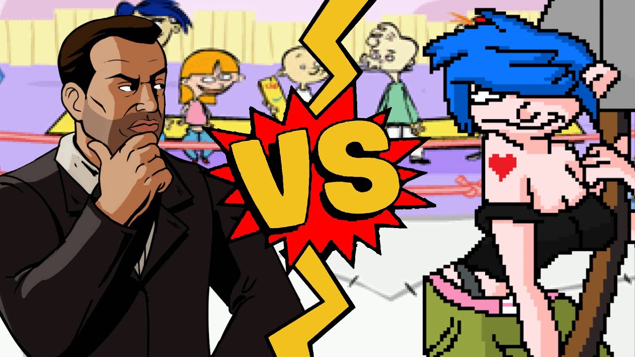 M.U.G.E.N Battles | Toni Cipriani vs Marie Kanker | Grand Theft Auto vs Ed, Edd n Eddy