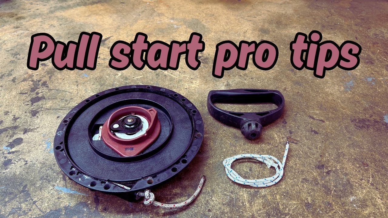 Learn how to fix any pull starter in 7 minutes.