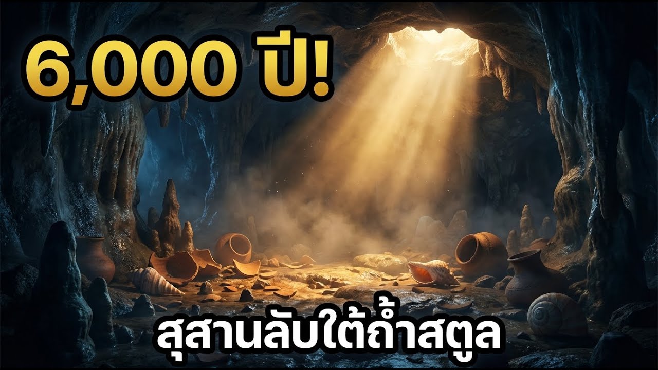 สุสาน 6,000 ปี ใต้ถ้ำสตูล! ยิ่งขุดยิ่งเจอโครงกระดูก | ถ้ำเขาค้อม