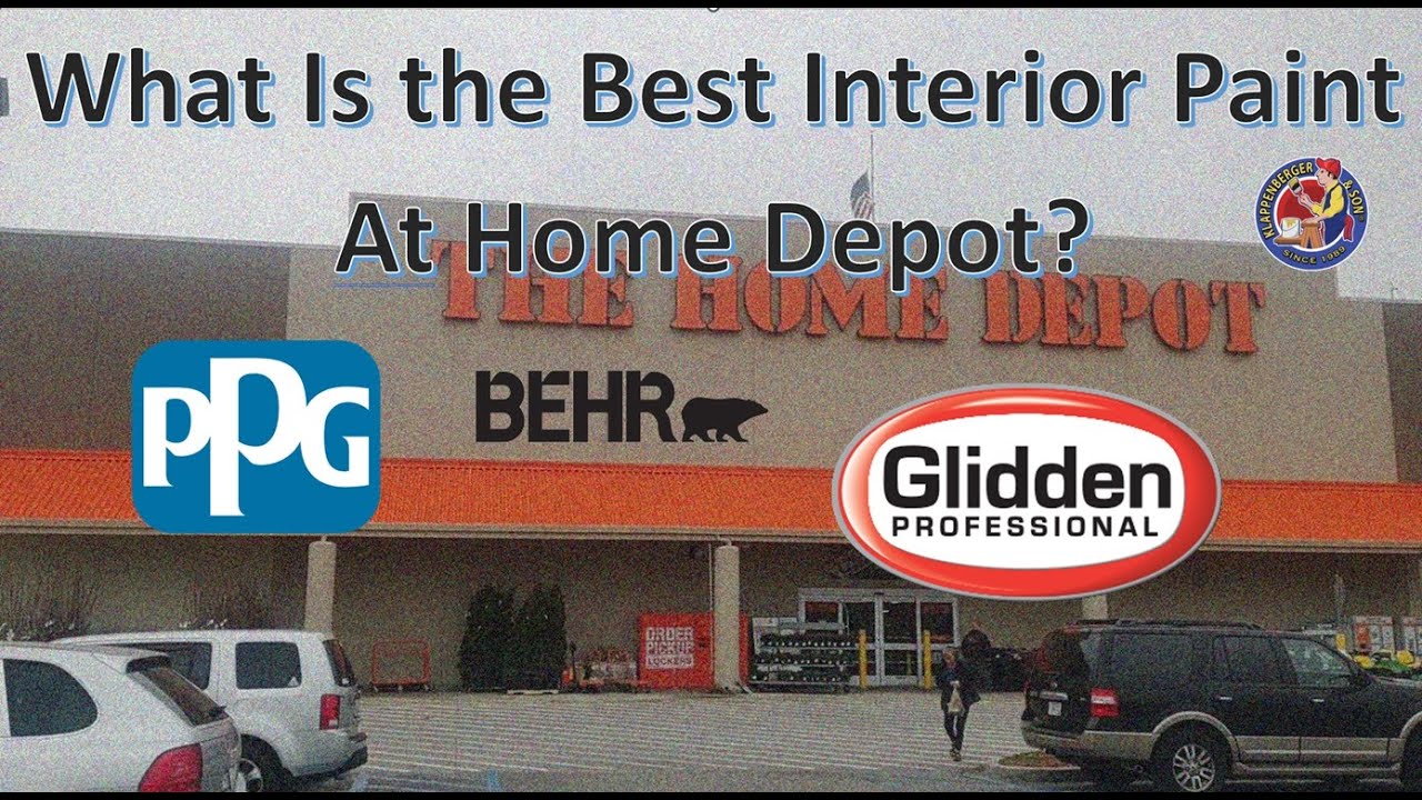 У кого в Home Depot лучшая интерьерная краска?