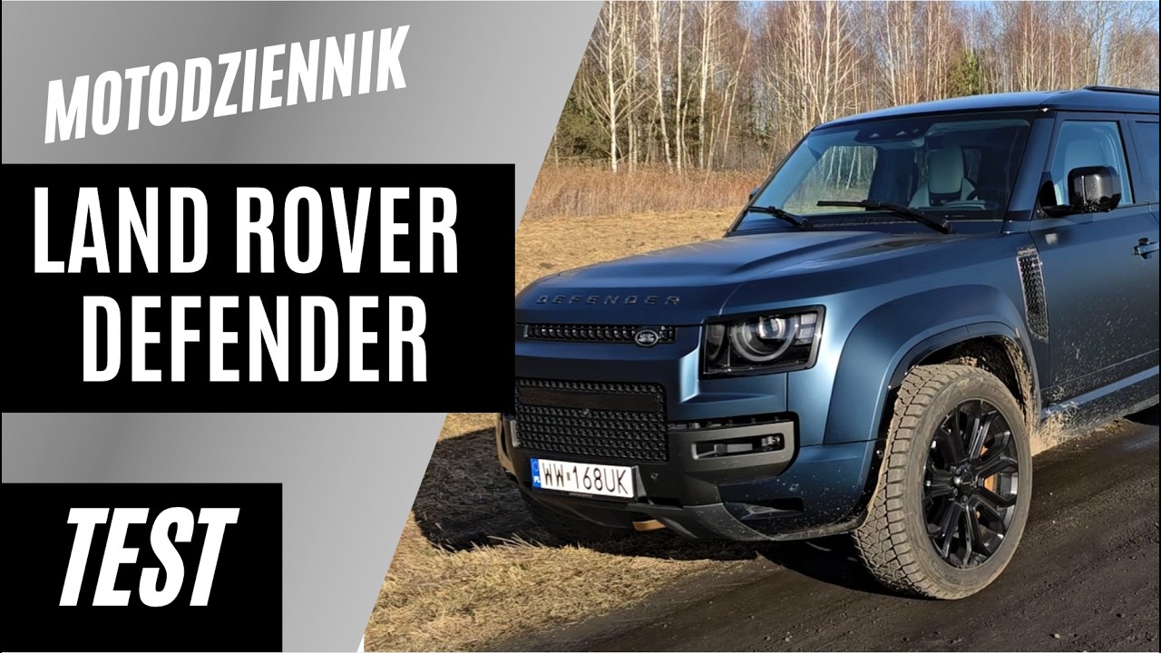 #Motodziennik test - MILION STO, 635 koni i 4.0 do 100km/h - LAND ROVER DEFENDER OCTA