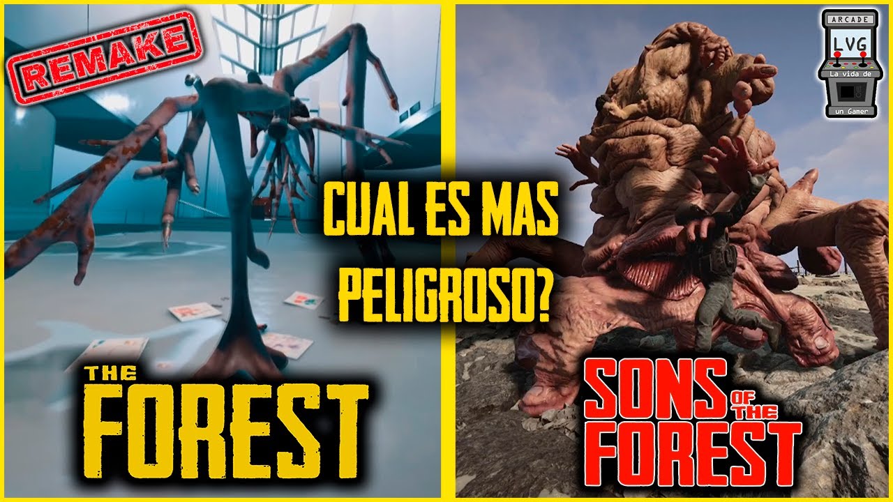 Que caníbales y mutantes son mas PELIGROSOS (Actualizado)/ THE FOREST vs SONS OF THE FOREST