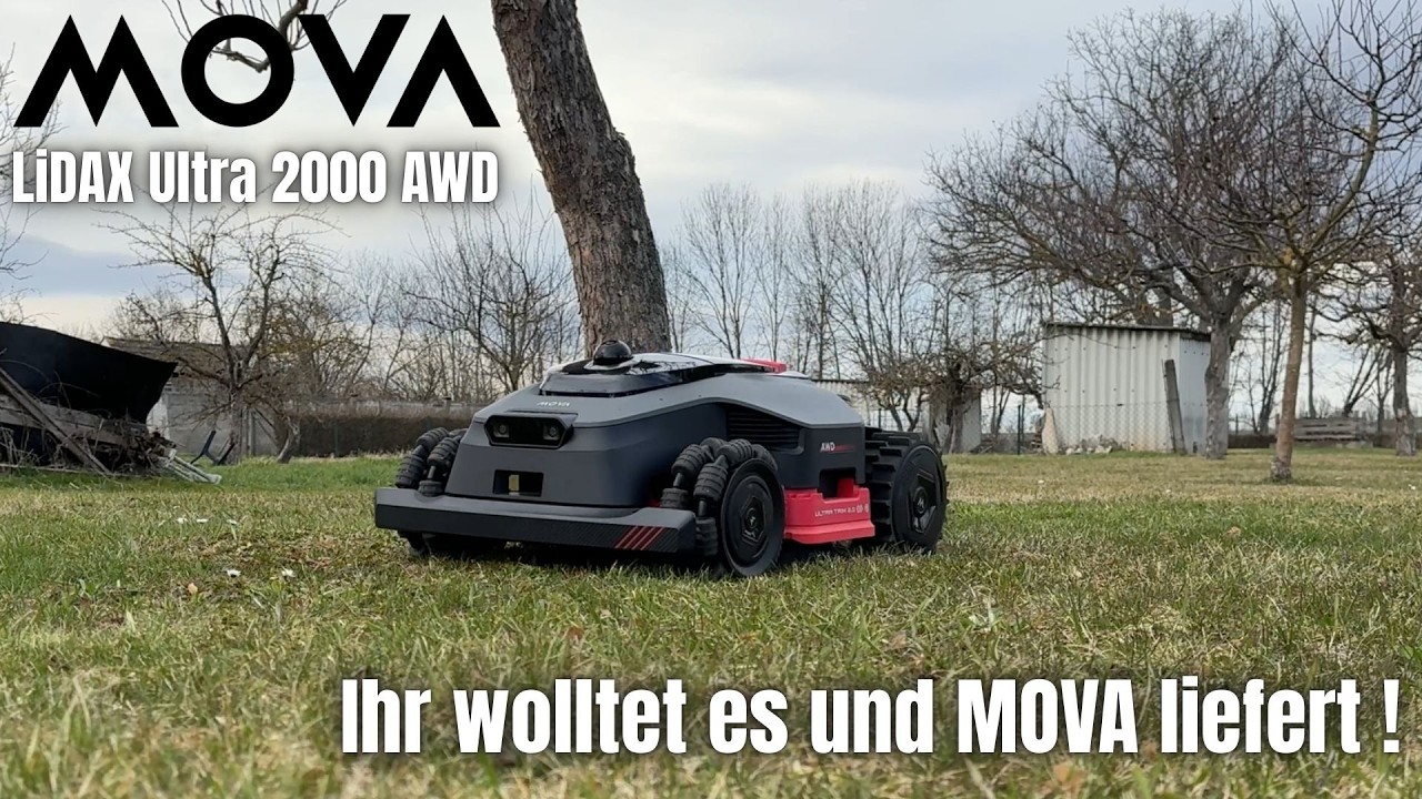 Brachial gut !!! || MOVA LiDAX Ultra 2000 AWD || Test