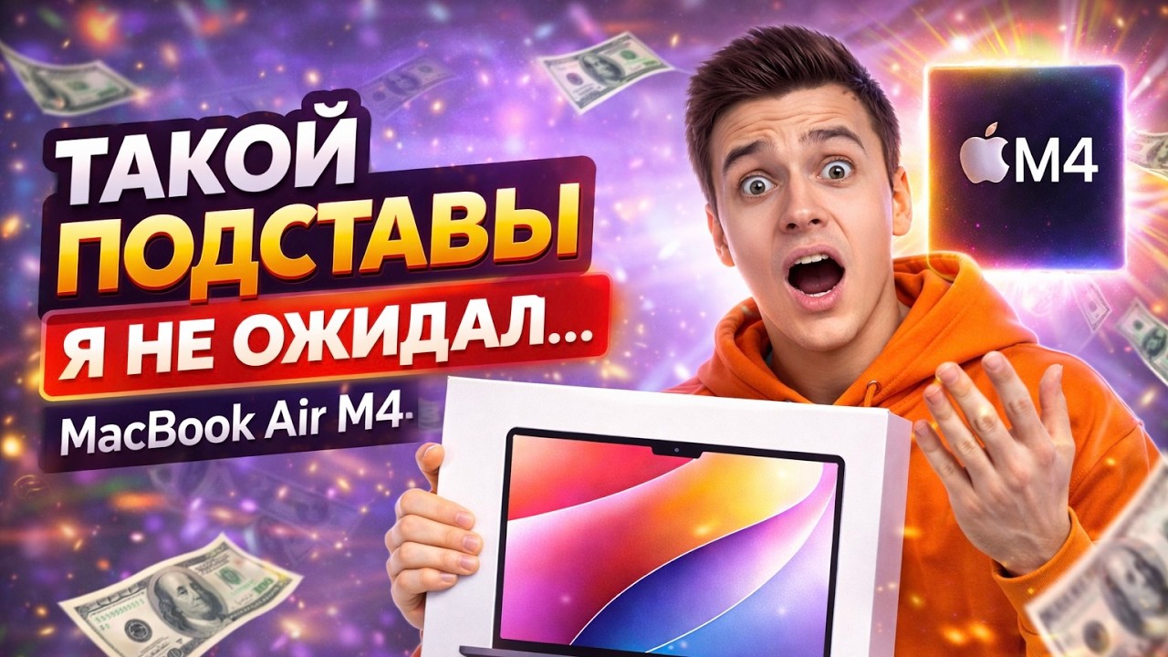 Short! Купил MacBook Air M4 в Алло — честный отзыв и обзор