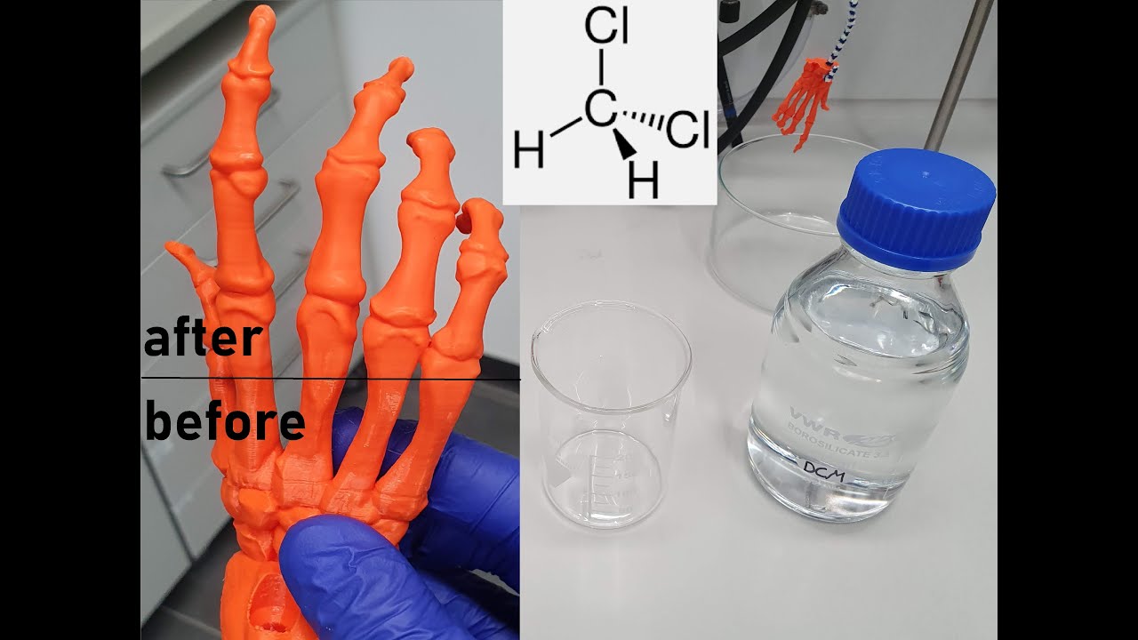 легкое сглаживание 3D-отпечатков из PLA (растворительный метод)
