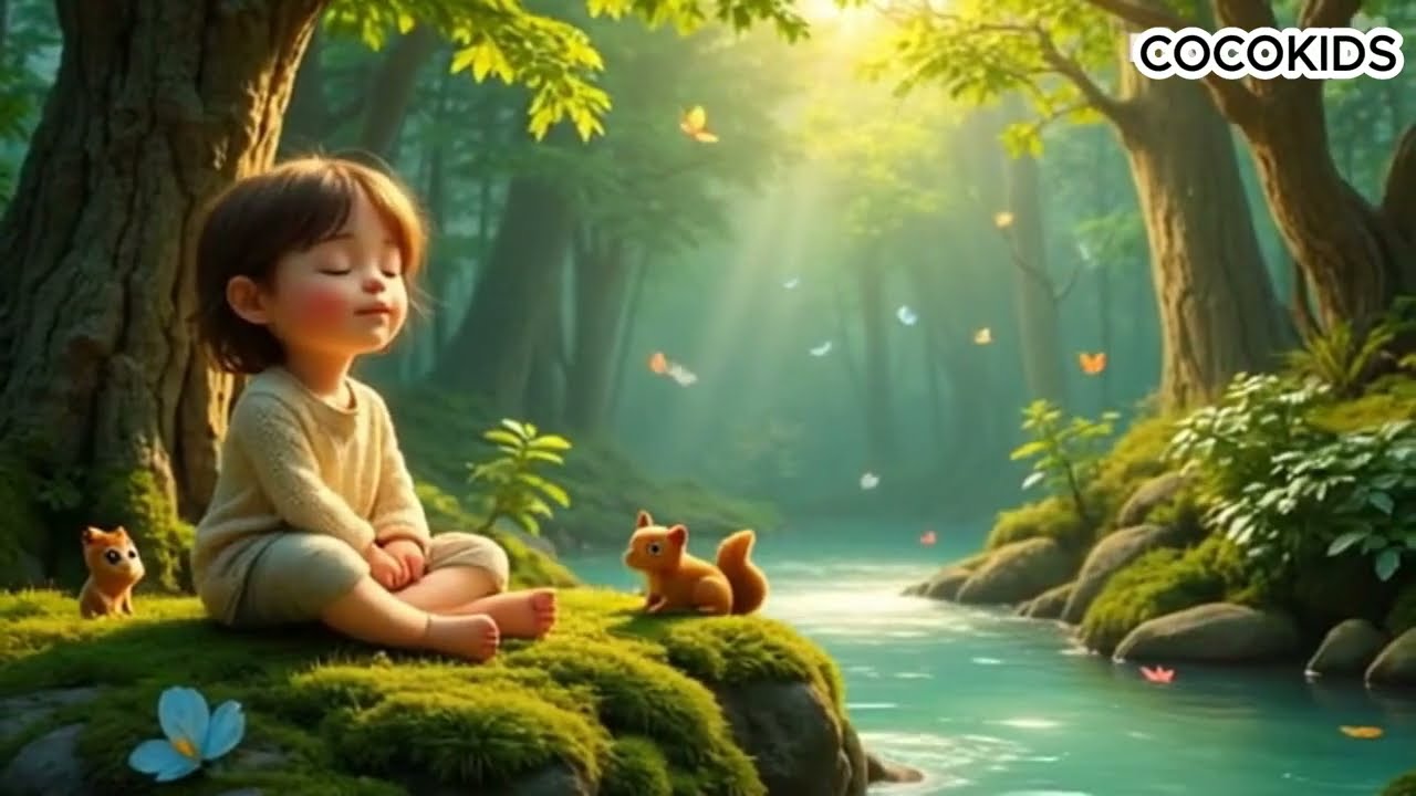 Calming Nature Music for Kids | The Good and the Beautiful cocokids cartoon