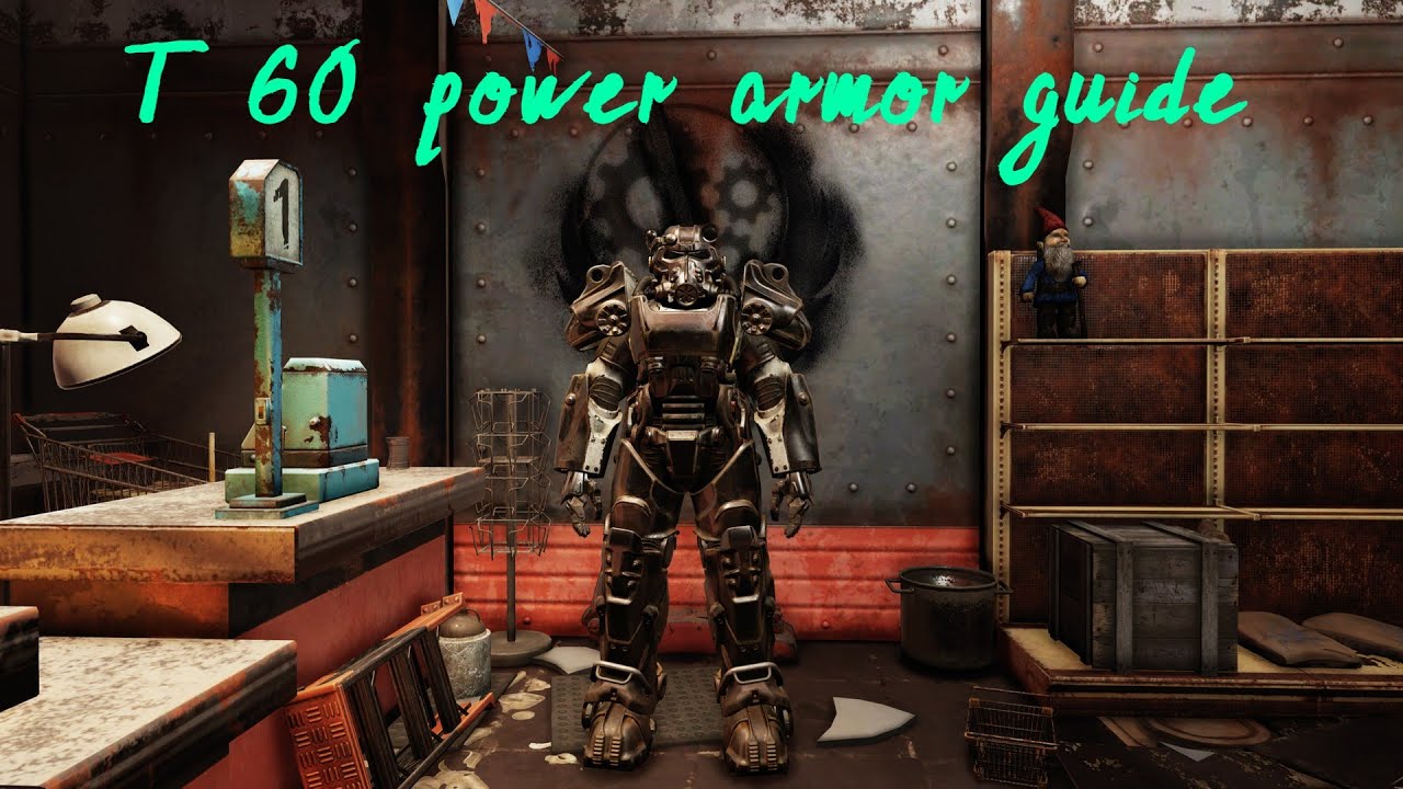 T 60 power armor guide 2022 (Fallout 76)