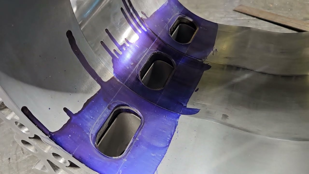 Mazda 20b 3 Rotor Rotor Housing Port size change, old vs new - port matching - Rotary Tech with KMR