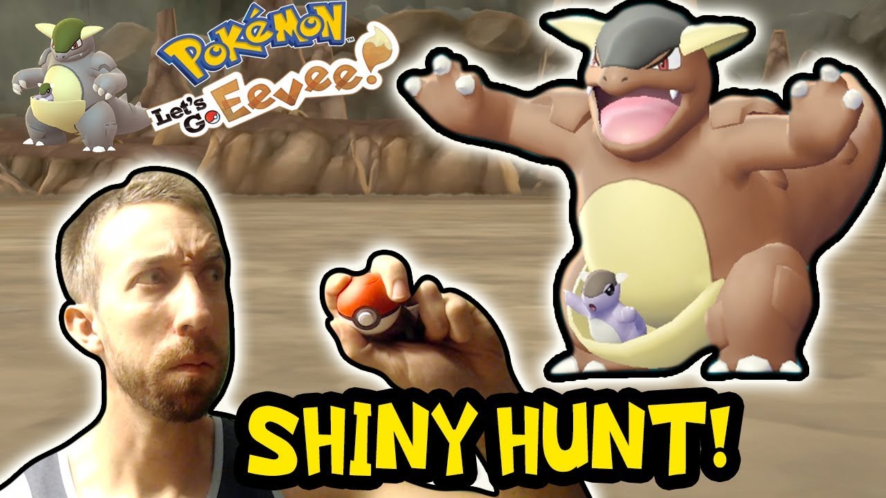 *LIVE* SHINY KANGASKHAN HUNT!  Pokemon Let's Go: Eevee!