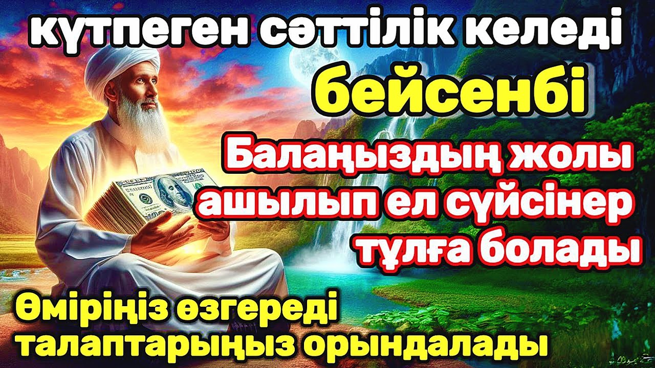 Өте күшті дұға бейсенбі | сіздің өміріңіз әрқашан сәттілікке толы болады! Балаңыздың ІСІ алға басады