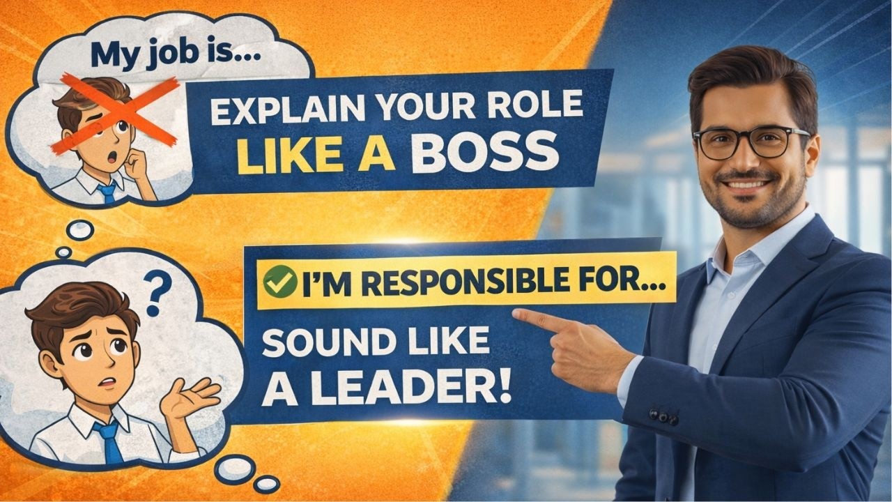 Business English Day 2: Speak Professionally at Work with ‘I’m Responsible For'