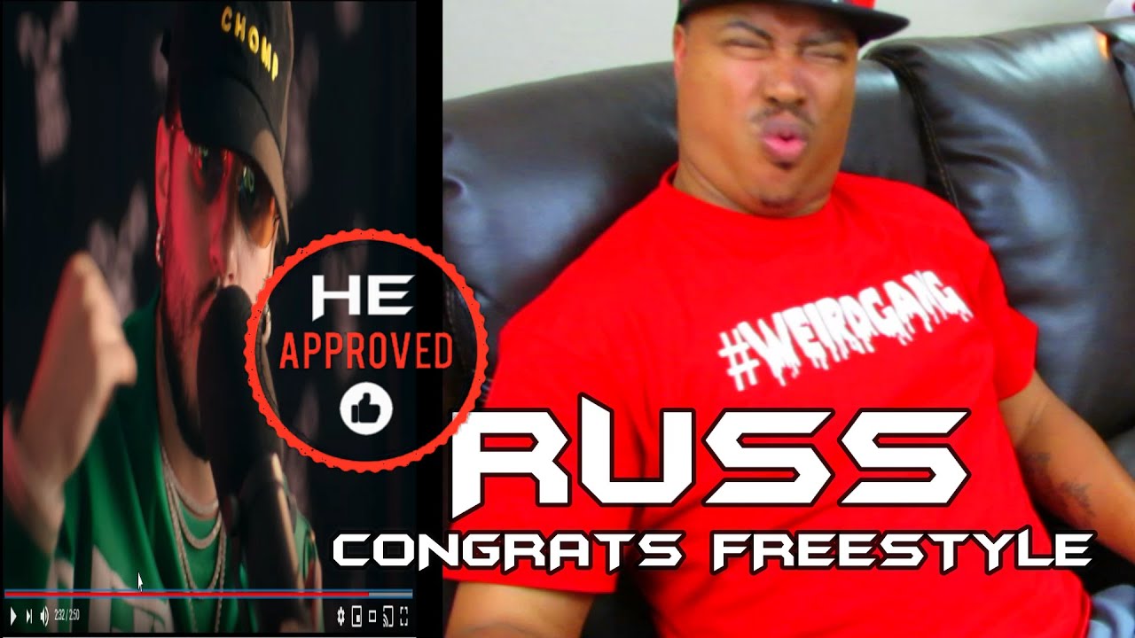 Russ  - Congrats Freestyle (REACTION!!!)