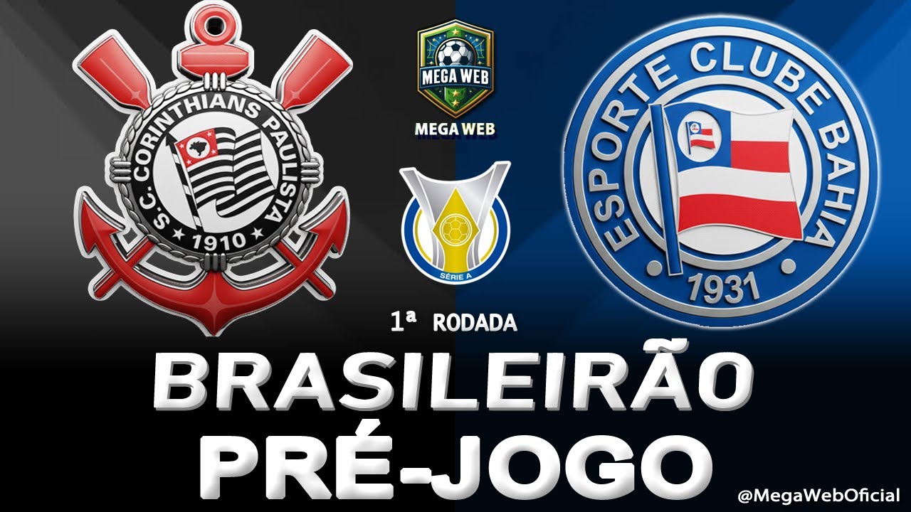 CORINTHIANS x BAHIA - AO VIVO (BRASILEIRÃO 2026 -- 1ª Rodada) - Narração