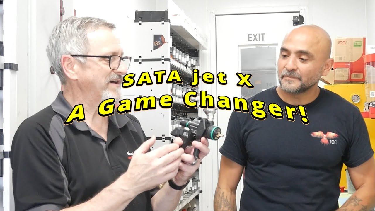 First Day with the SATAjet X RP Digital Pro– Initial Spray Test & Impressions