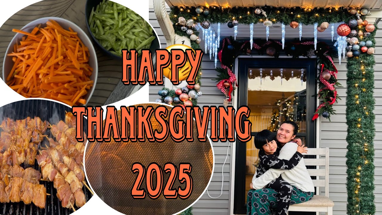 Thanksgiving 2025//Our Second Year Celebrating Thanksgiving Day in the US//