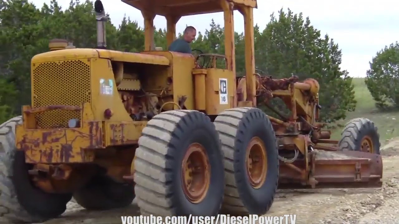 CAT 16 MOTORGRADER ACTION!!!