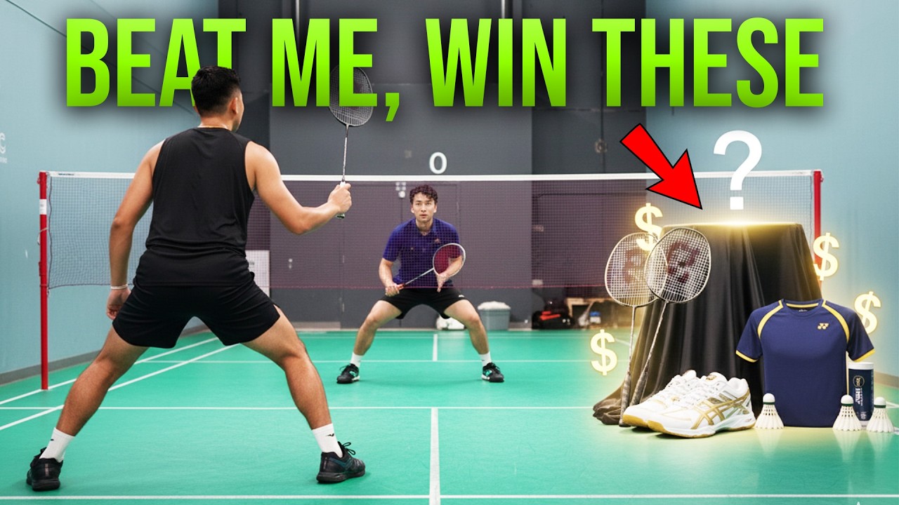 Beat Me, Win $500 of Badminton Gear