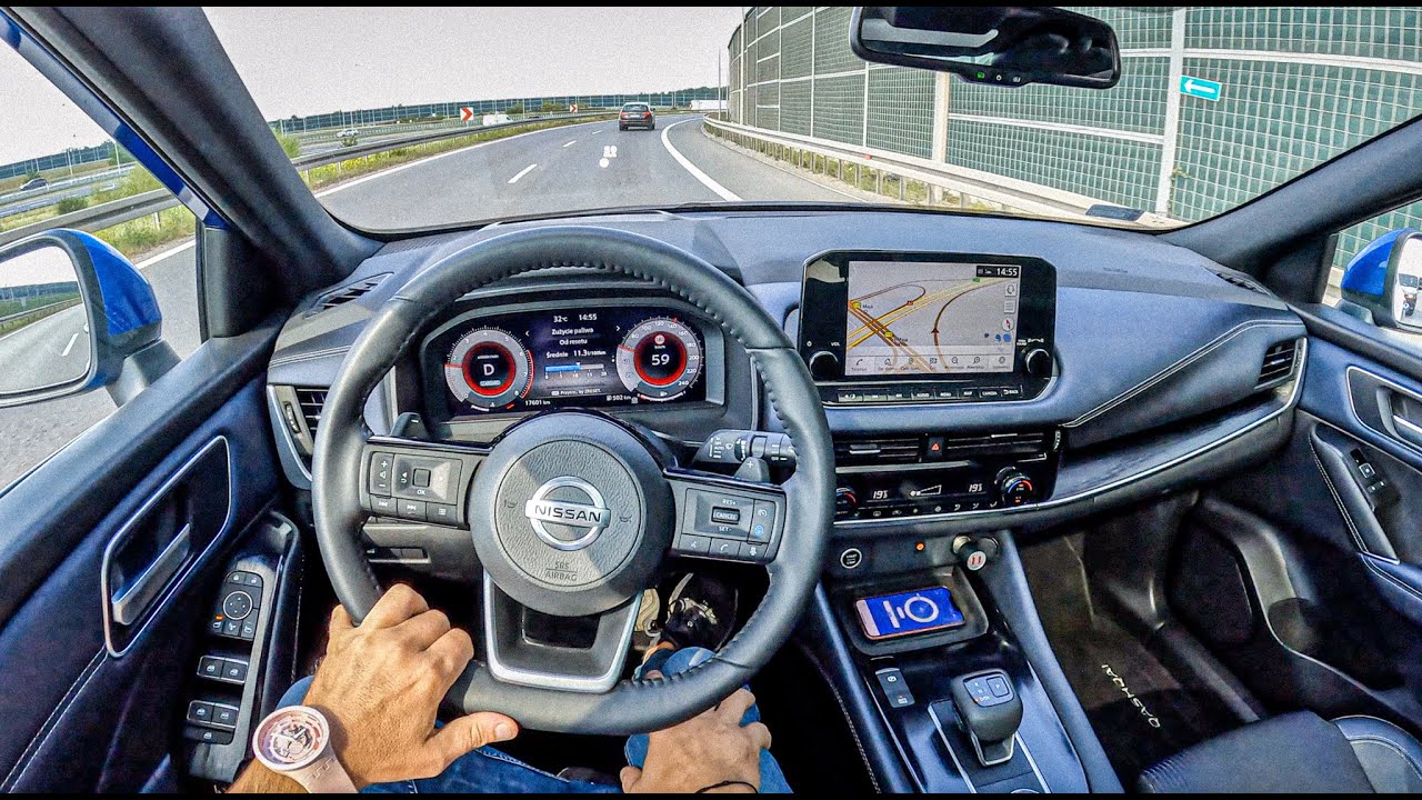 NEW Nissan Qashqai 2022 [1.3 DIG-T MHEV 158HP] |0-100| POV Test Drive #1320 Joe Black