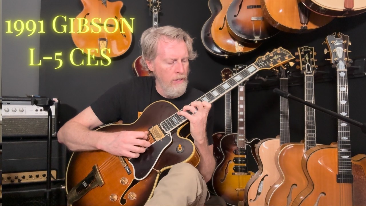 1991 Gibson L-5 CES Demo at That Rhythm Man Guitars