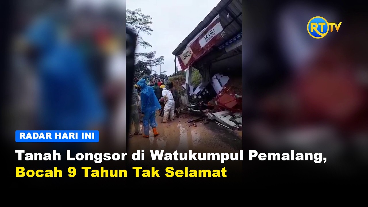 Tanah Longsor di Watukumpul Pemalang, Bocah 9 Tahun Tak Selamat