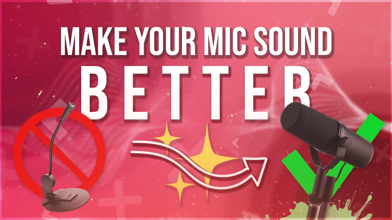 HOW TO MAKE YOUR MIC SOUND BETTER? - 3 Simple Ways || NEOS GAMES