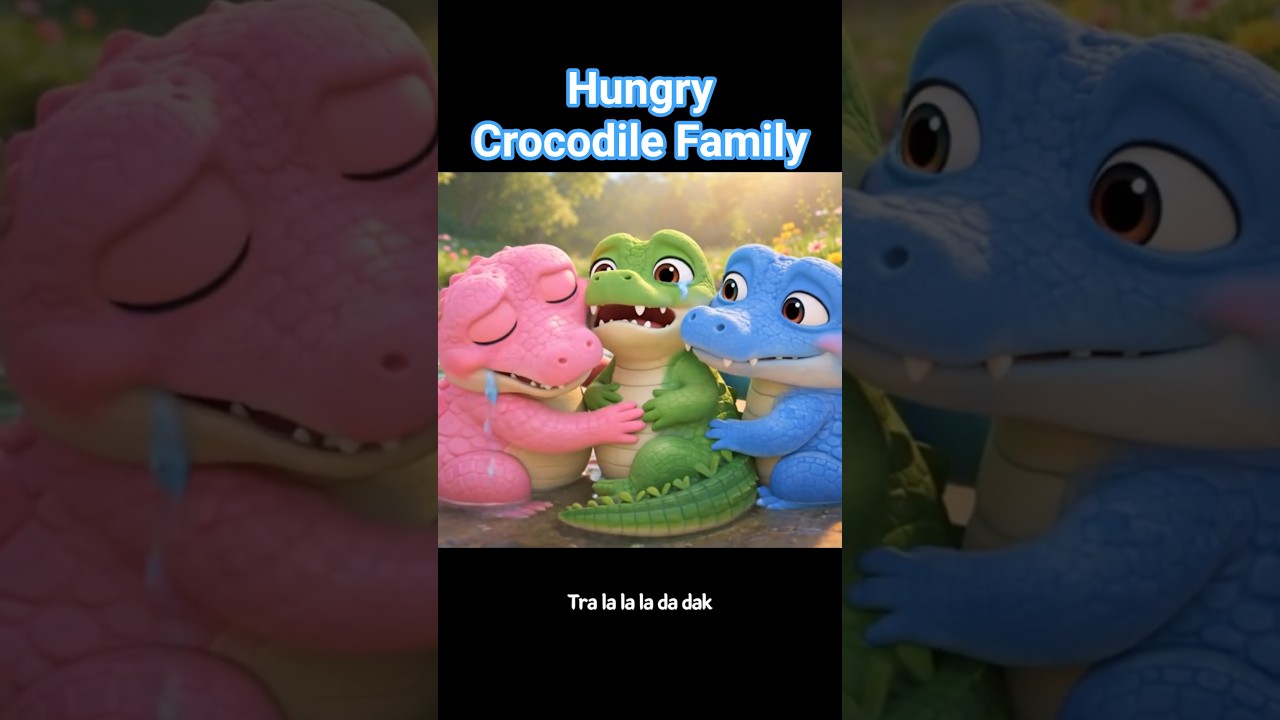 Baby Crocodile Song | Hungry Crocodile | Kids Song | Nursery Rhyme|TongTongKids song| Kids Song