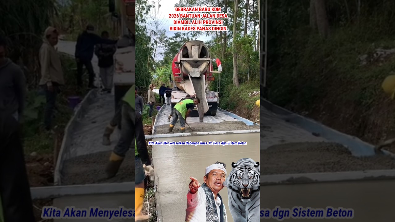 GEBRAKAN KDM 2026 Bikin KaDes Meriang Panas Dingin #kdm #jalandesa #jawabarat