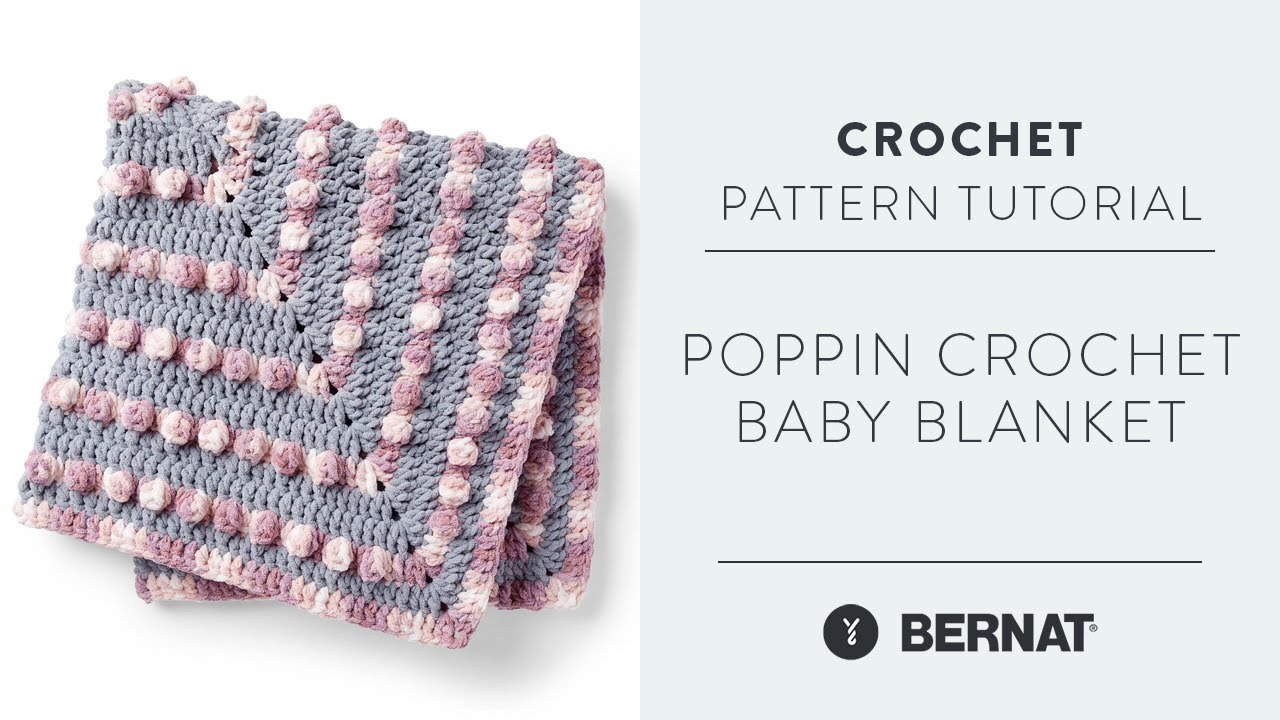 How to Crochet the Poppin Baby Blanket : Crochet Crowd