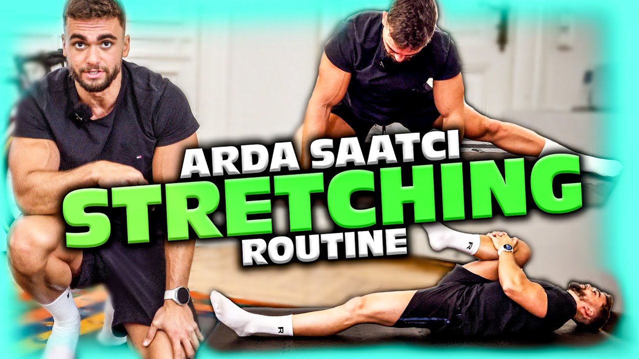 KEINE KNIEPROBLEME MEHR!💯 MEINE UNTERKÖRPER DEHNROUTINE | ARDA SAATCI