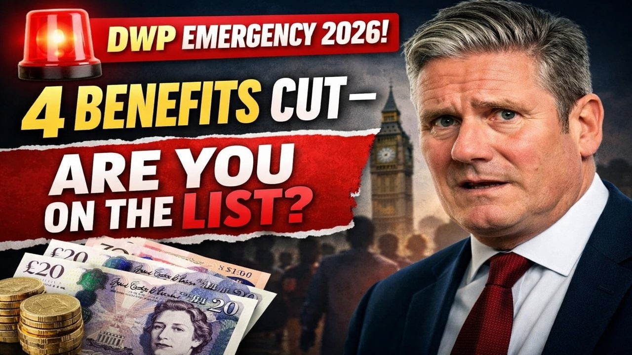 🚨 DWP EMERGENCY 2026: 4 Benefits CUT &ndash; Are YOU on the List?