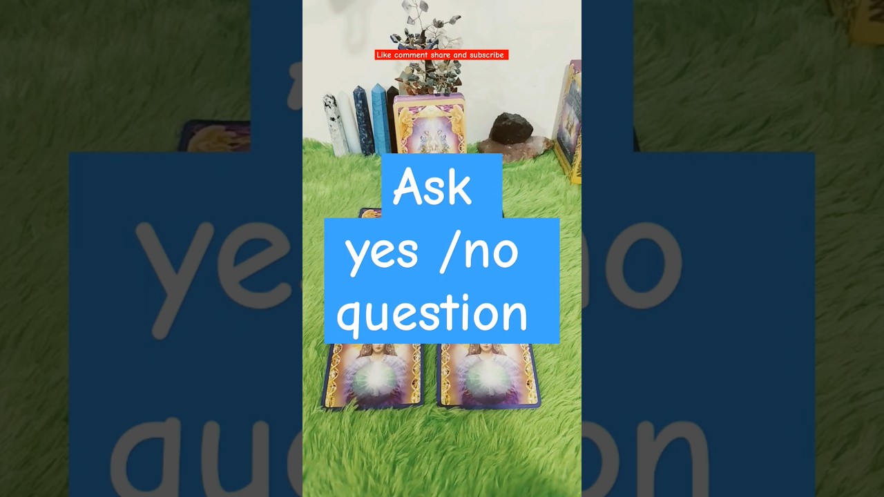 Yes or no tarot card reading answers from angel 
