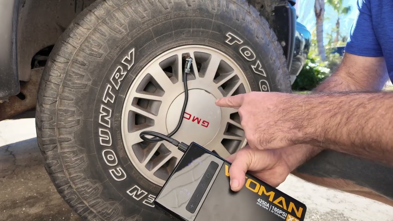 VTOMAN X7 Jump Starter with Air Compressor
