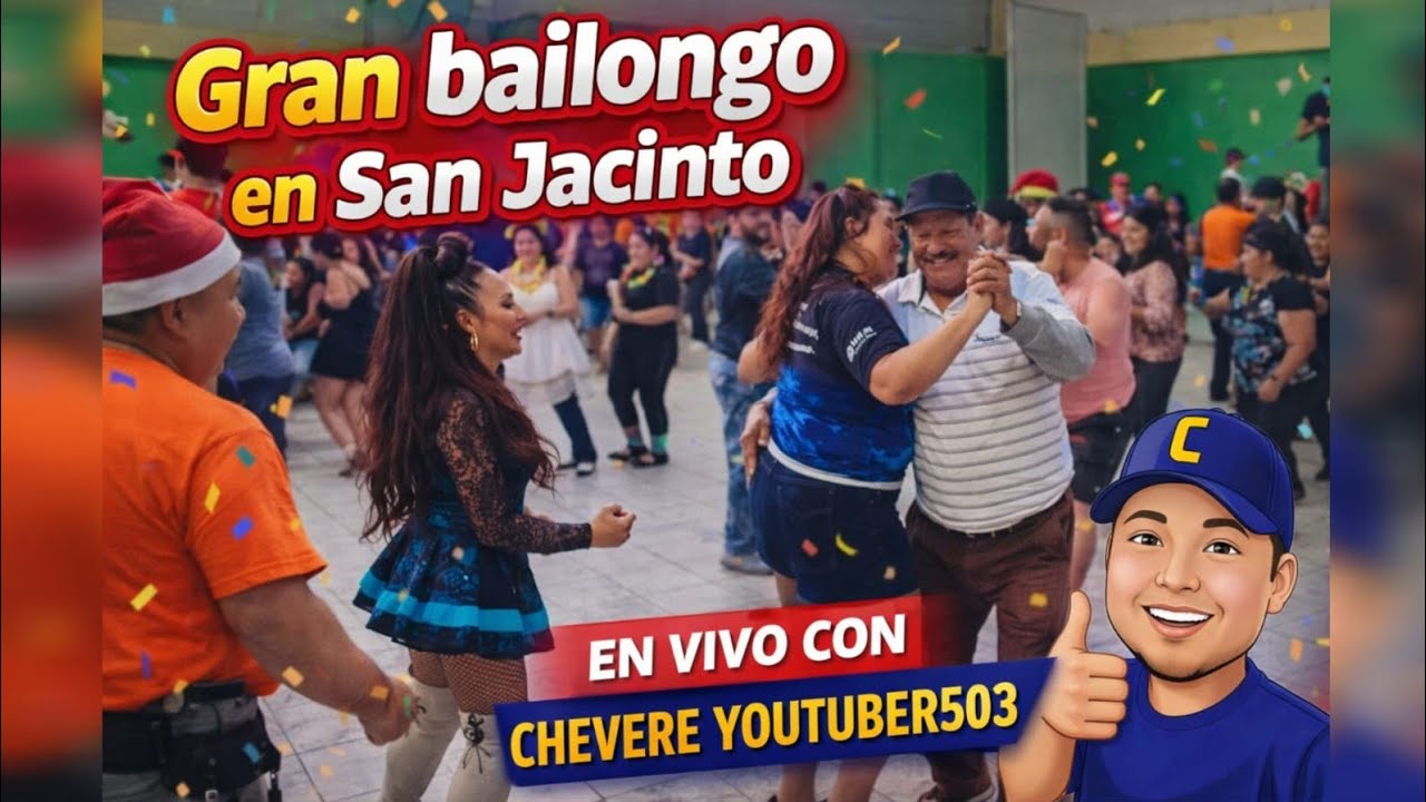 Chevere en vivo: Gran bailongo san jacinto/ plaza libertad