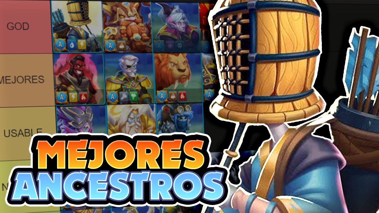 MEJORES ANCESTROS para PVP en MONSTER LEGENDS!  (Actualizado Agosto 2025)