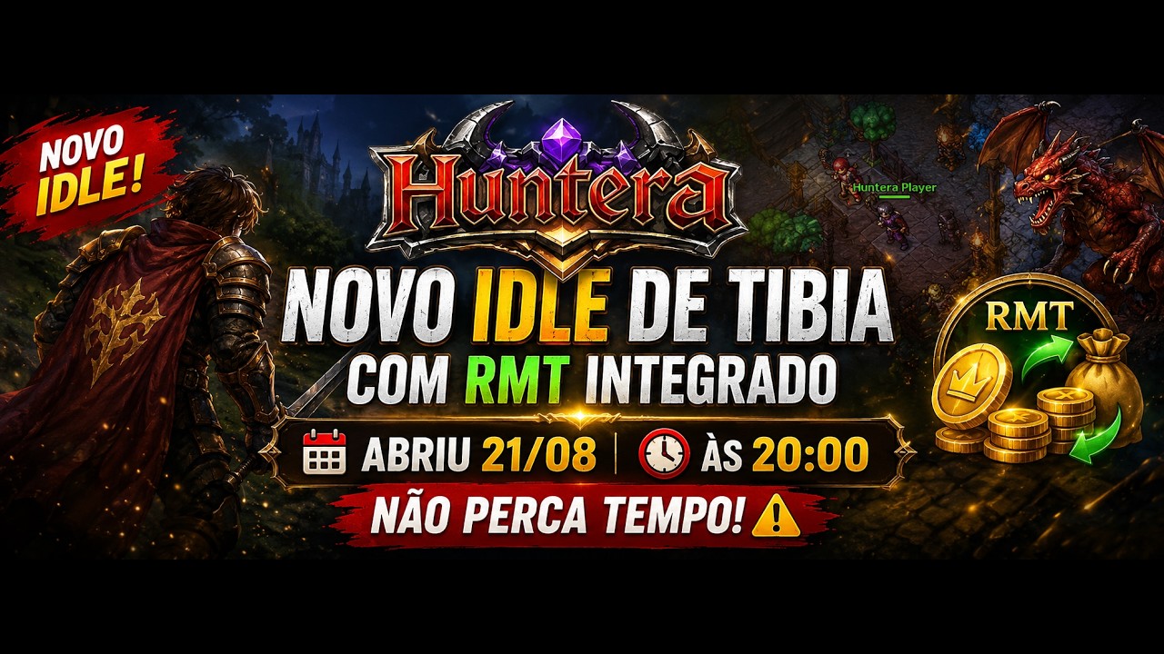 [HUNTERA] Novo IDLE de tibia com RMT integrado