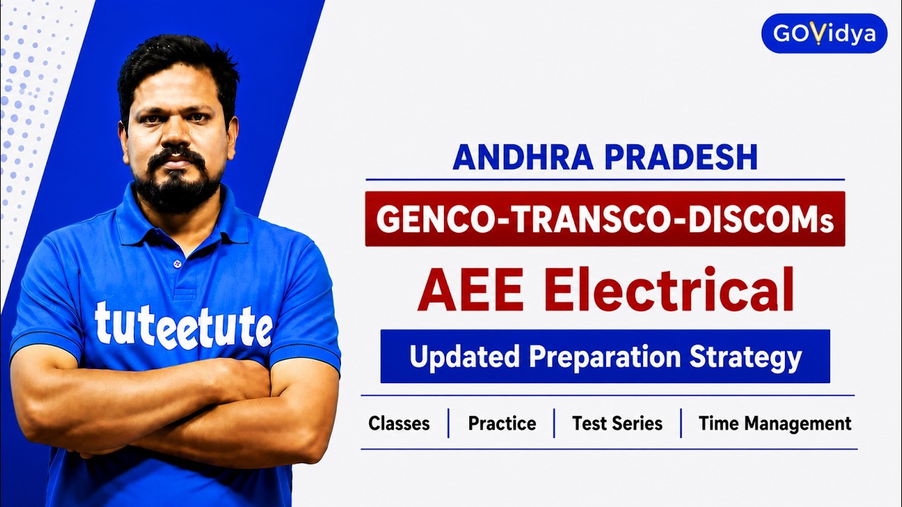 AP GENCO-TRANSCO-DISCOMs | AEE Electrical | Complete Preparation Strategy | GOVidya
