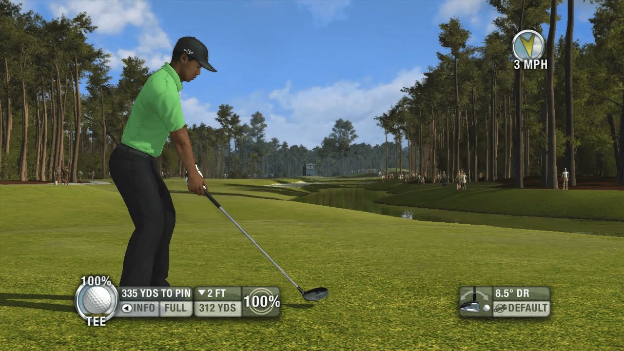 Tiger Woods PGA Tour 09 (Xbox 360) Gameplay No Commentary