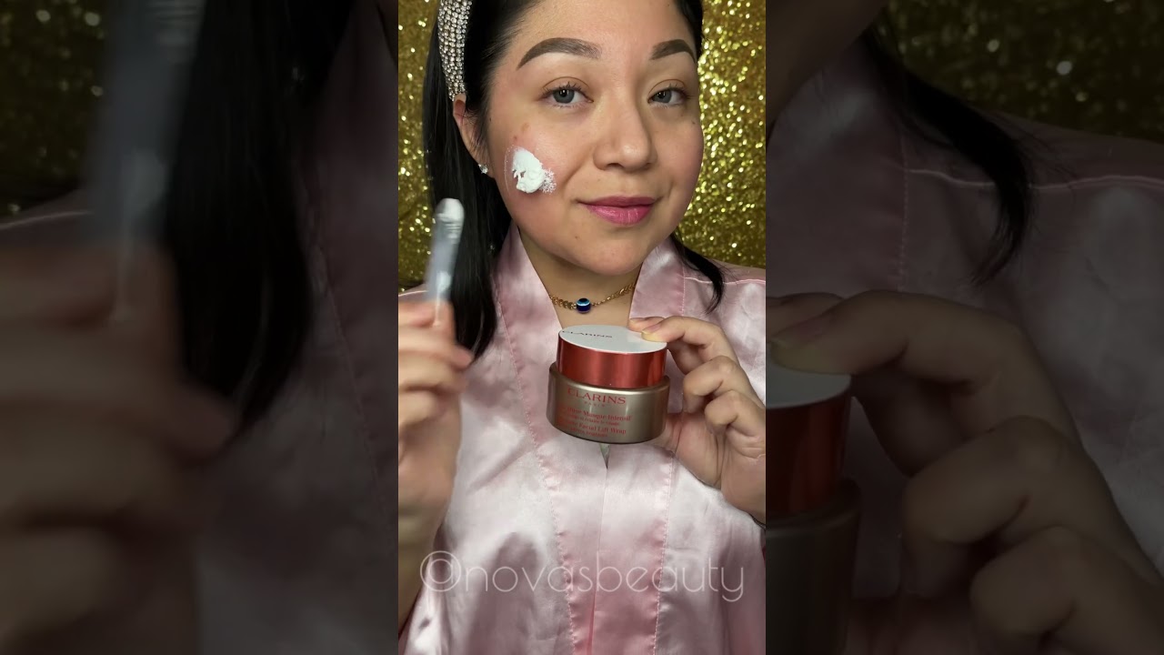 ✨CLARINS - Intensive Facial Lift Wrap #clarins #clarinsskincare #skincare @clarins
