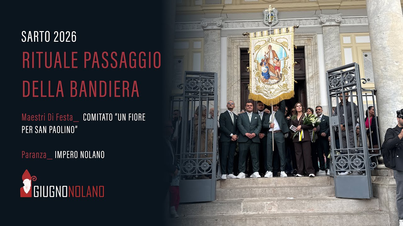 Sarto 2026 | Rituale Passaggio della Bandiera | 9 Novembre 2025
