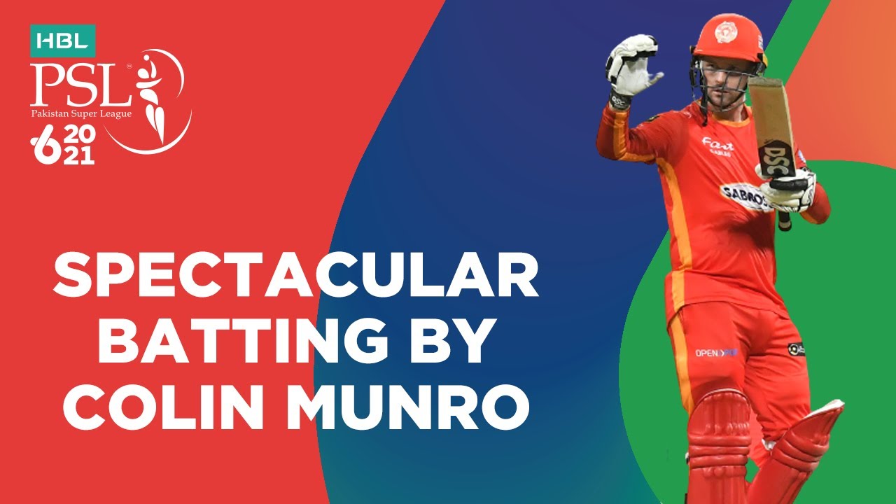 Spectacular Batting By Colin Munro | Karachi Kings vs Islamabad United | Match 22 | HBL PSL 6 | MG2T