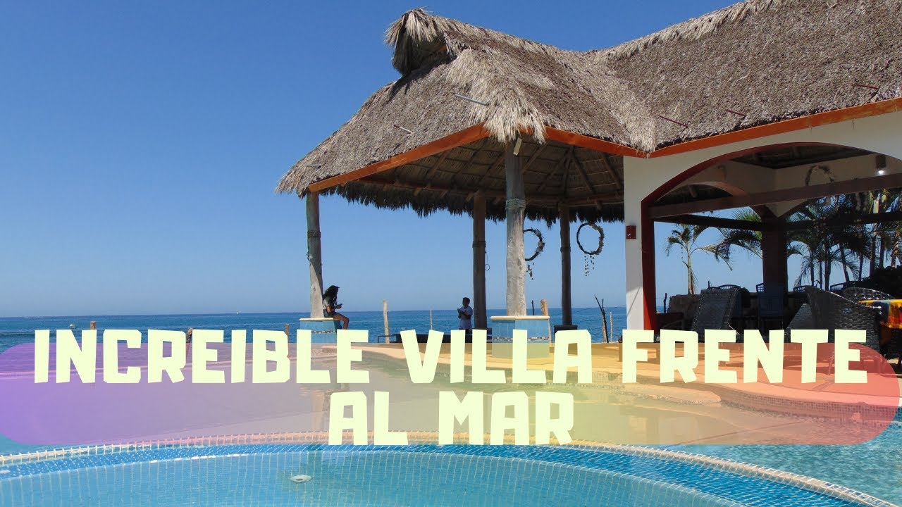 Villa frente al mar/20 personas/9 habitaciones! 😱💯👀