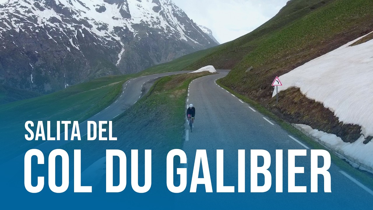 Paola Gianotti al Tour de France: il Col du Galibier