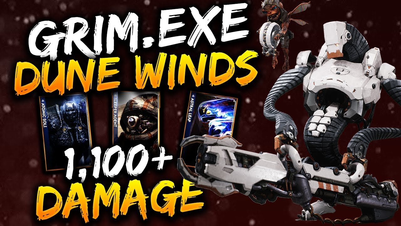 Paragon GRIM.exe Dune Winds Gameplay - +1.1K ULTIMATE!!!