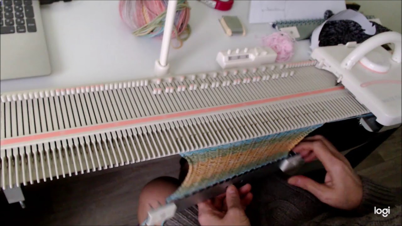 Nouveau tuto du 27 /11/2019 : tricoter des gants sur la machine LK 150